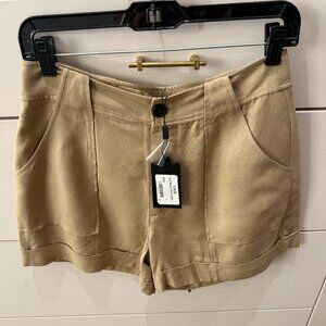 Rails khaki shorts; size 4; never worn; tags on; matching top sold separately